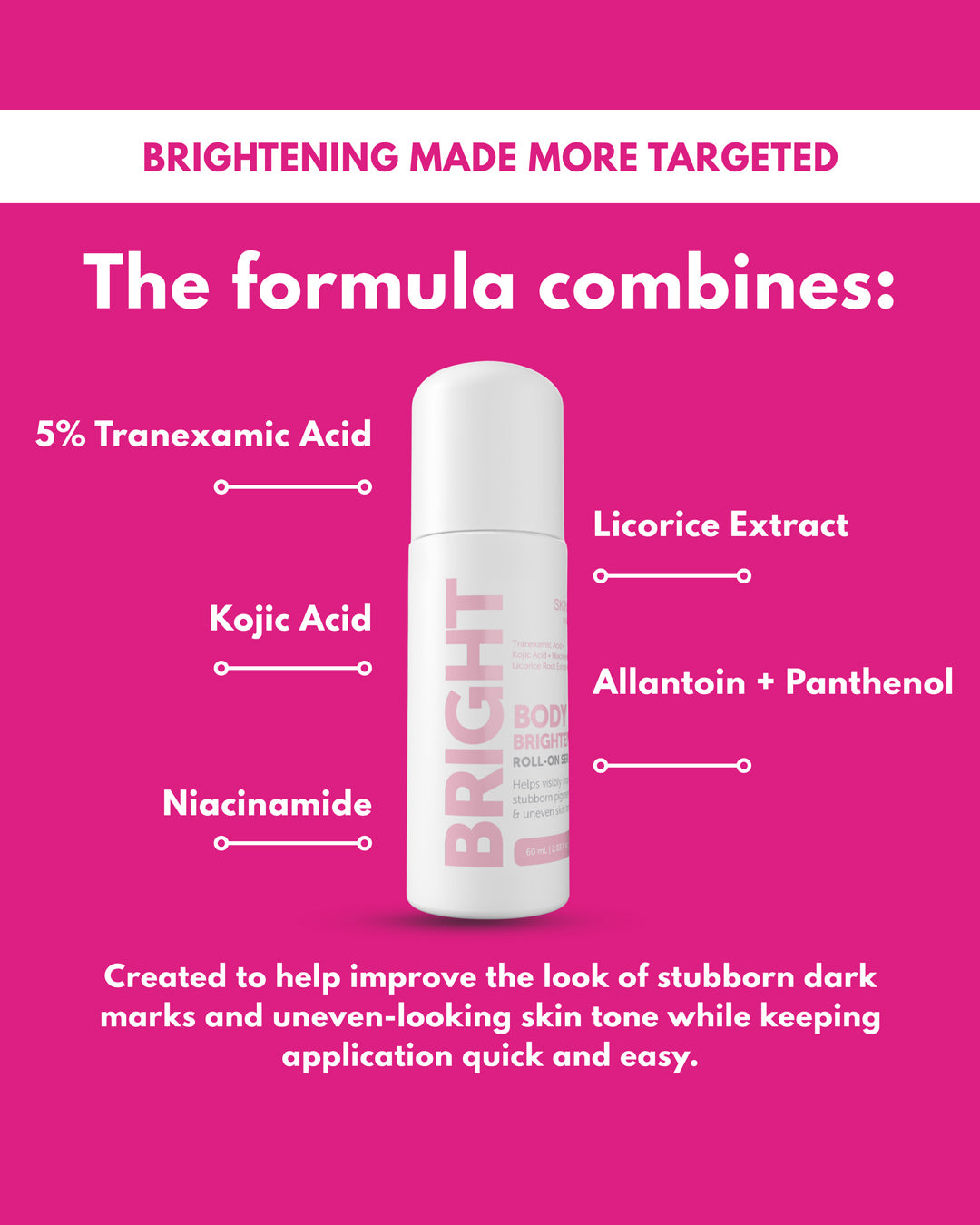 Skinstem Body Brightening Roll-On Serum