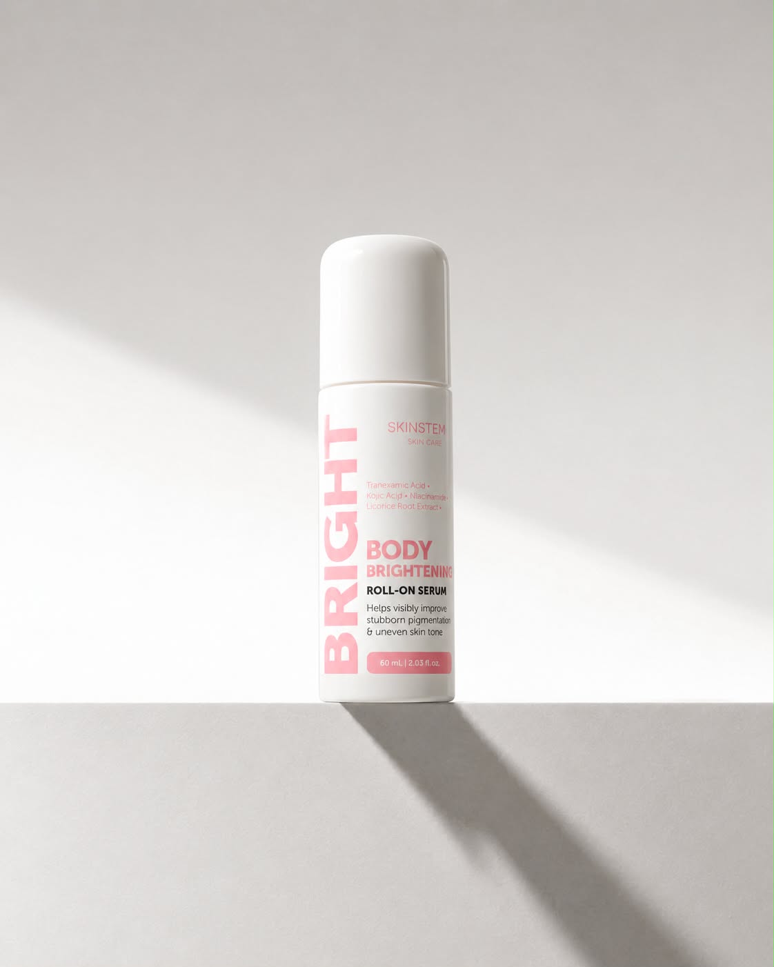 Skinstem Body Brightening Roll-On Serum 60 ml bottle
